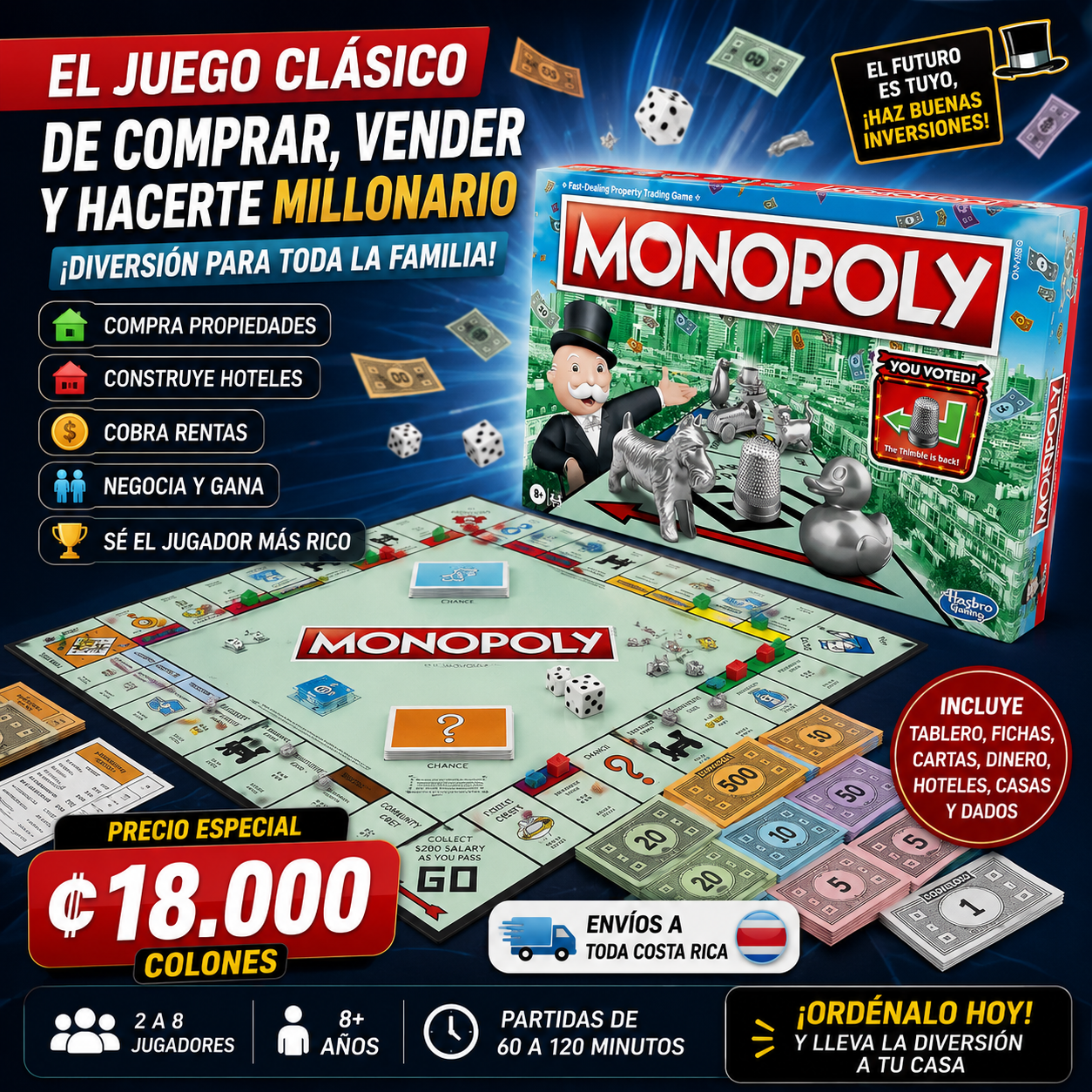 El juego que ha unido generaciones ahora puede ser tuyo.