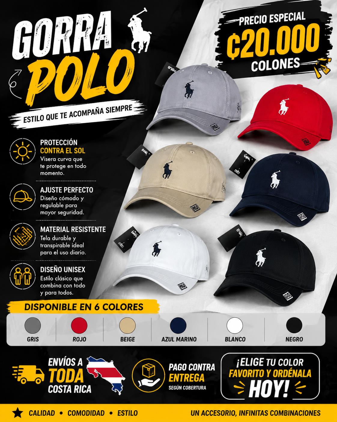 Comodidad y estilo que marcan la diferencia.