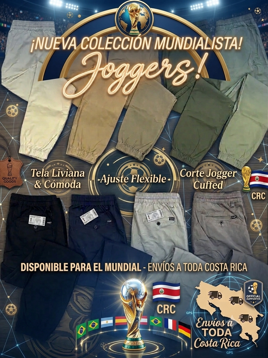 ¡Equípate para la Pasión Mundialista con tus Joggers Volcom Favoritos!