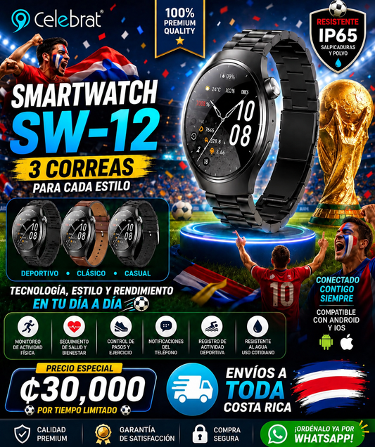 ⚽ Lleva Tu Juego al Siguiente Nivel Smartwatch SW-12