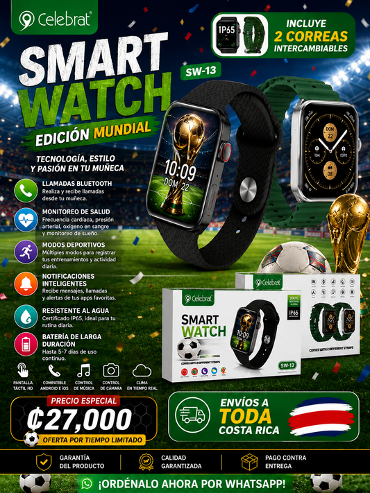 El campeón en tecnología, estilo y bienestar con el Celebrat SW-13