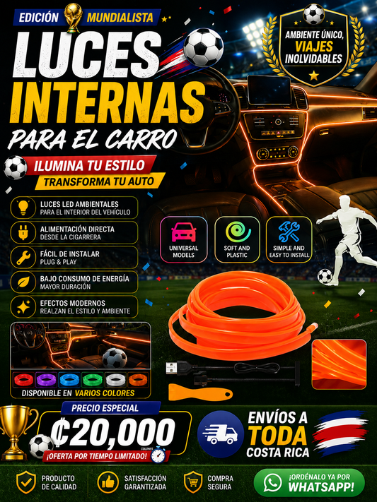 🏆 Lleva la Pasión del Mundial a Tu Auto
