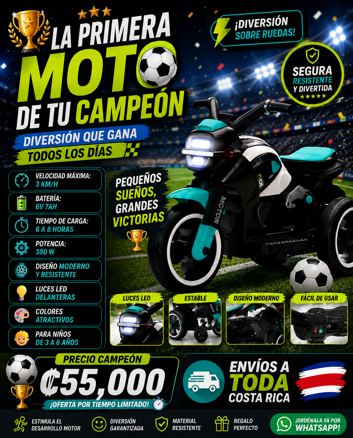 🏆 La Primera Moto de un Campeón