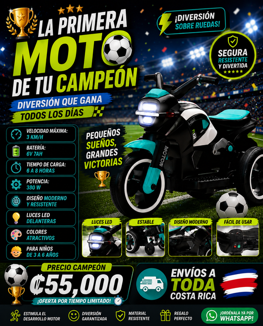 🏆 La Primera Moto de un Campeón