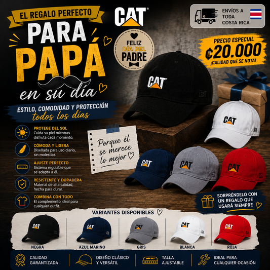 Porque Papá Merece lo Mejor gorra CAT
