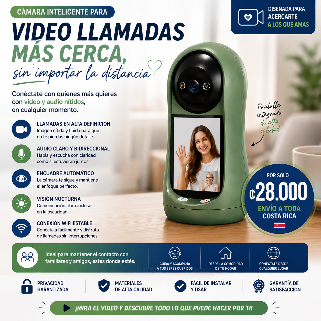 💚 Video llamadas más cerca, sin importar la distancia