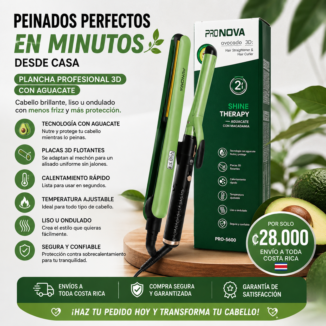 Alisa, Ondula y Brilla Sin Dañar tu Cabello