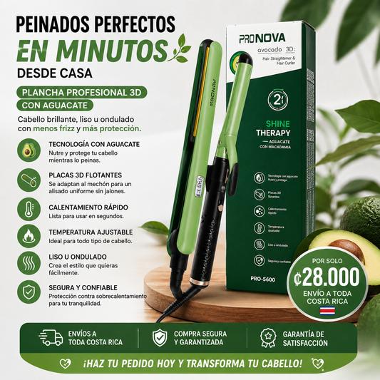 Alisa, Ondula y Brilla Sin Dañar tu Cabello