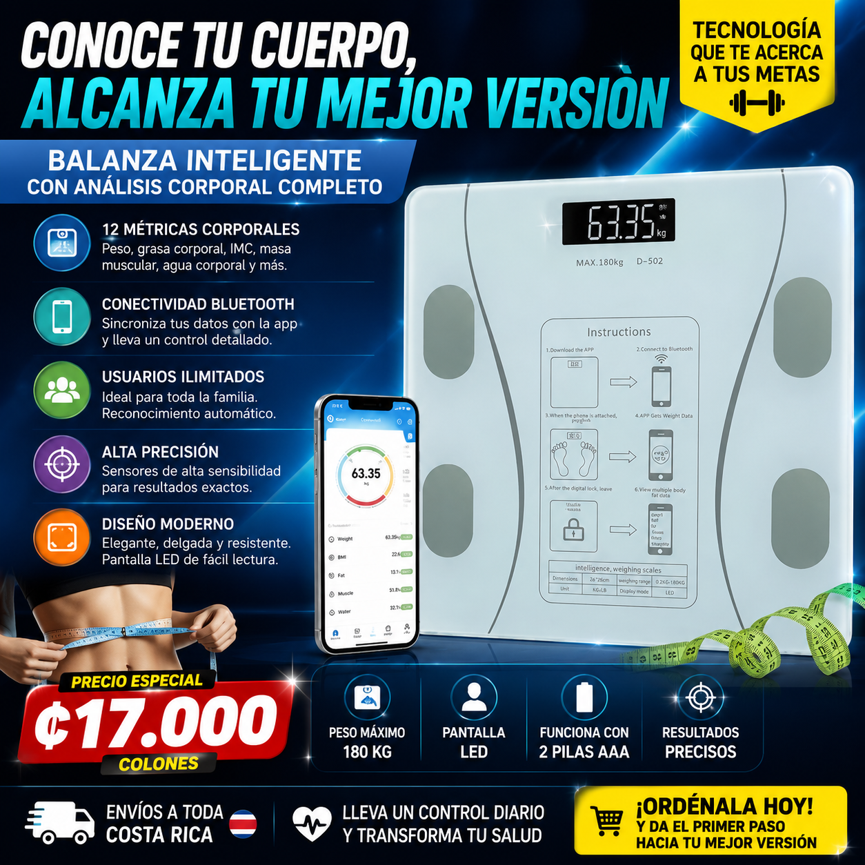 Tecnología inteligente para alcanzar tus objetivos.