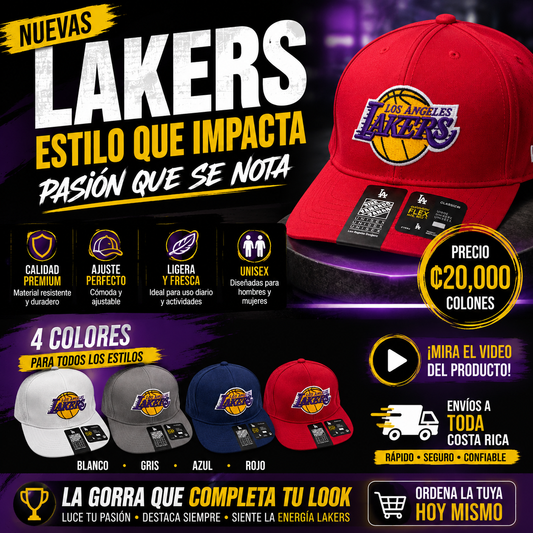 Gorras Los Angeles Lakers: Lleva tu pasión con el mejor estilo