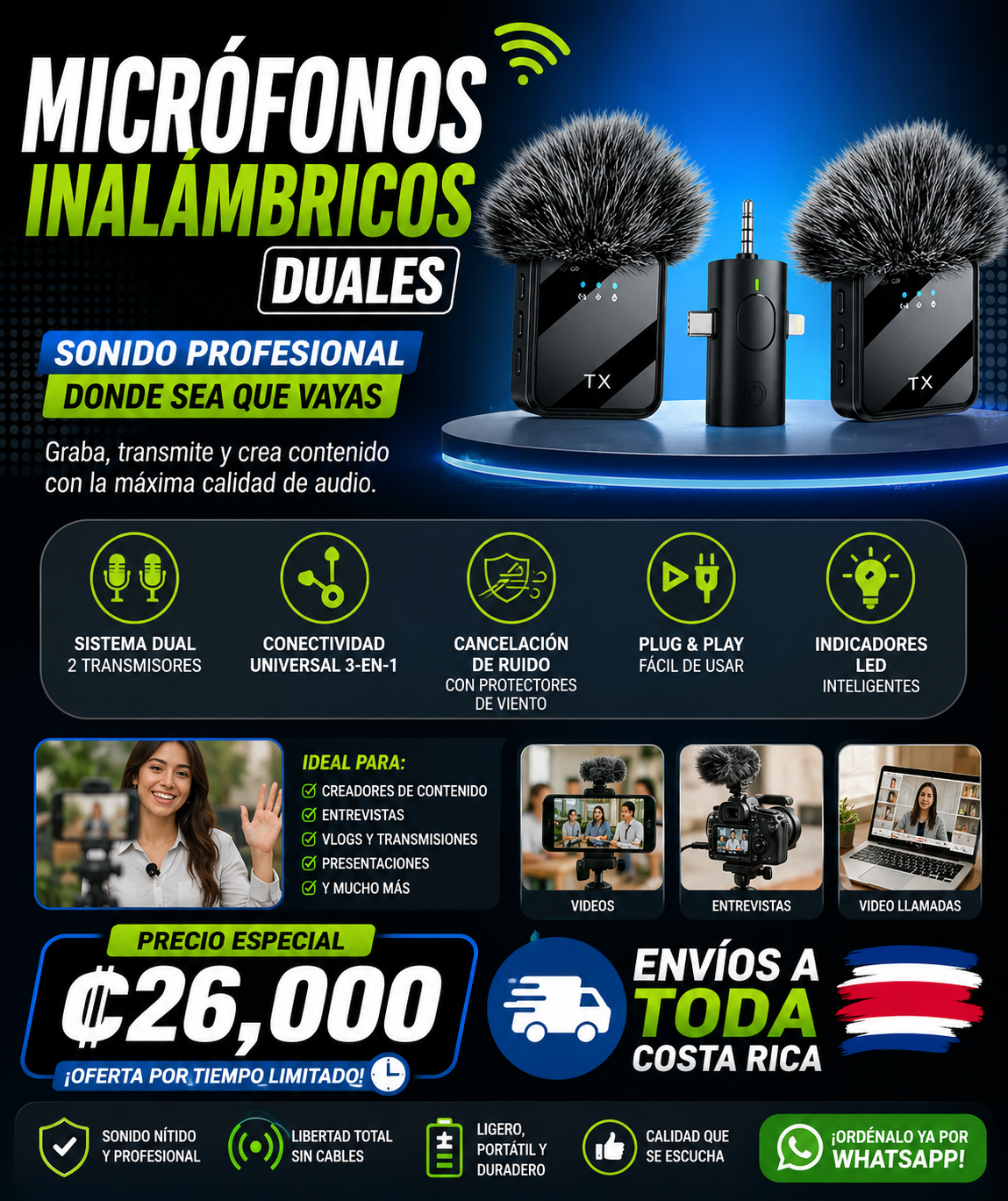 Microfonos Inalambricos