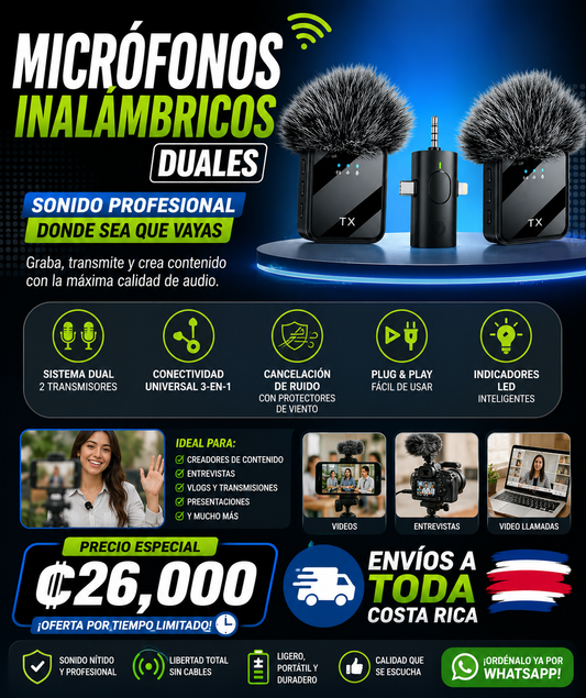 Microfonos Inalambricos