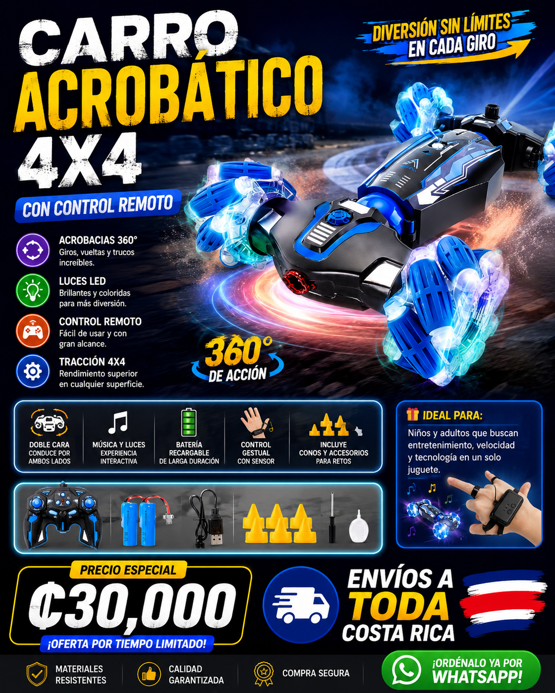 Carro Acrobatico 4x4