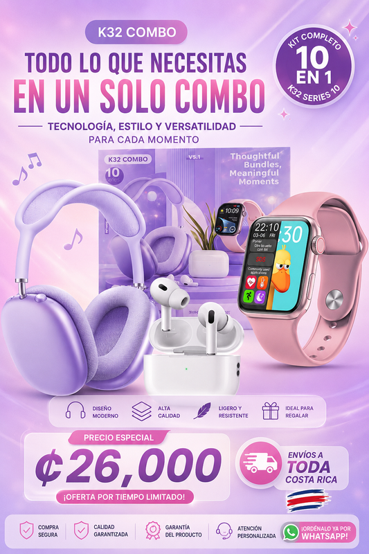 Combo Smartwatch K32 Series 10