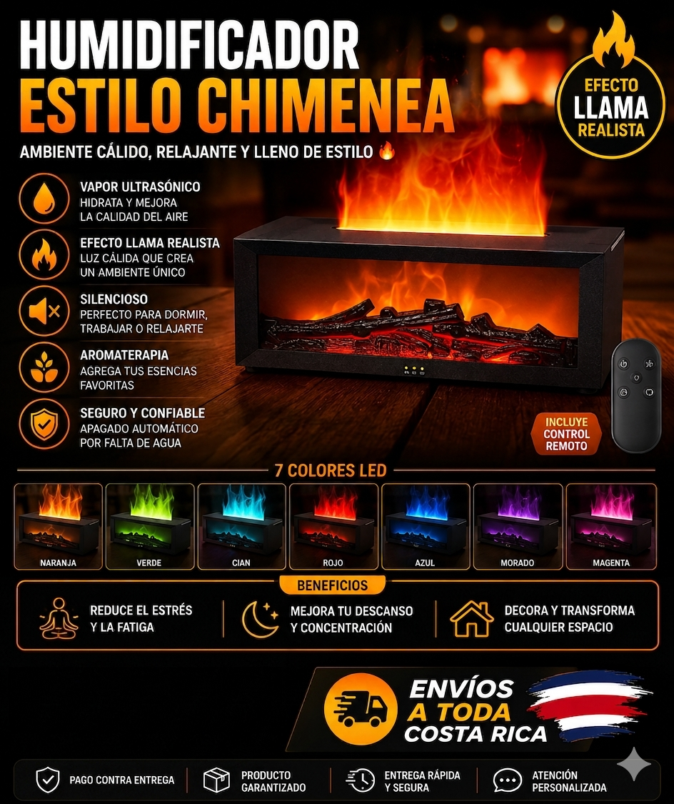 Humificador Estilo Chimenea
