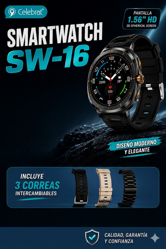 Smartwatch Celebrat SW-16