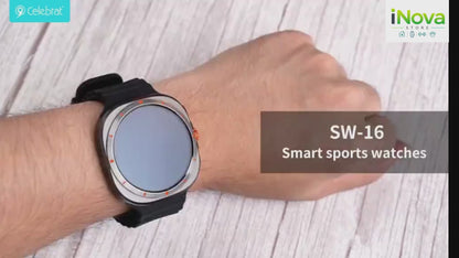 Smartwatch Celebrat SW-16 La tecnología que te acompaña hasta la final." ⚽🏆⌚